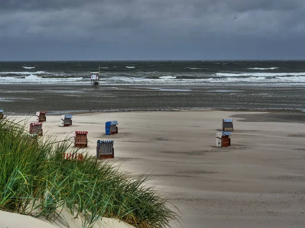 Alman kuzey denizindeki Juist Adası.