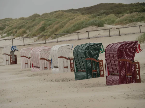 Alman kuzey denizindeki Juist Adası.