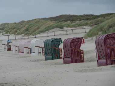 Alman kuzey denizindeki Juist Adası.