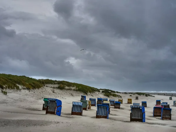 Alman kuzey denizindeki Juist Adası.