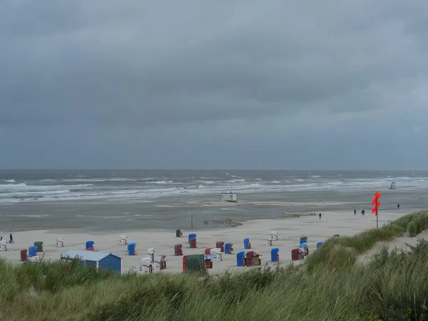Alman kuzey denizindeki Juist Adası.