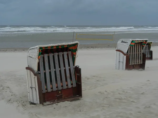 Alman kuzey denizindeki Juist Adası.