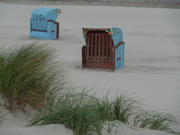 Alman kuzey denizindeki Juist Adası.