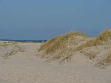 Alman kuzey denizindeki Juist Adası