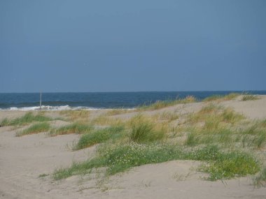 Alman kuzey denizindeki Juist Adası