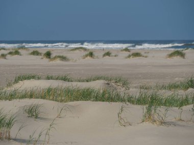 Alman kuzey denizindeki Juist Adası