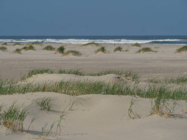 Alman kuzey denizindeki Juist Adası