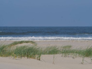 Alman kuzey denizindeki Juist Adası