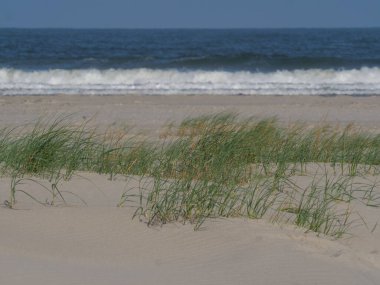 Alman kuzey denizindeki Juist Adası