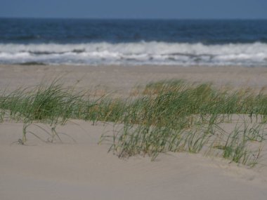 Alman kuzey denizindeki Juist Adası