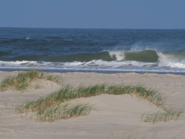 Alman kuzey denizindeki Juist Adası