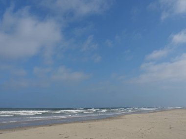 Alman kuzey denizindeki Juist Adası