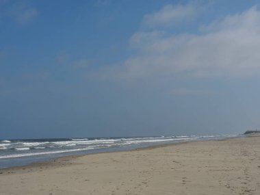 Alman kuzey denizindeki Juist Adası