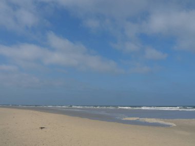 Alman kuzey denizindeki Juist Adası