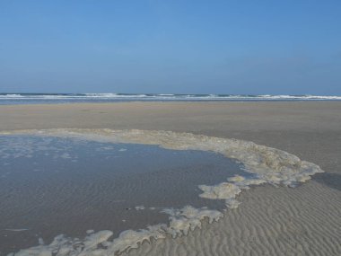 Alman kuzey denizindeki Juist Adası