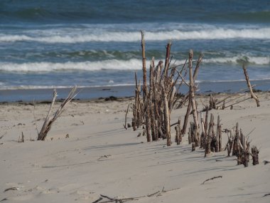 Alman kuzey denizindeki Juist Adası