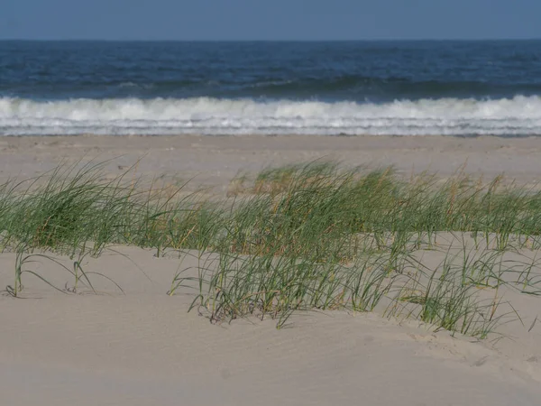 Alman kuzey denizindeki Juist Adası