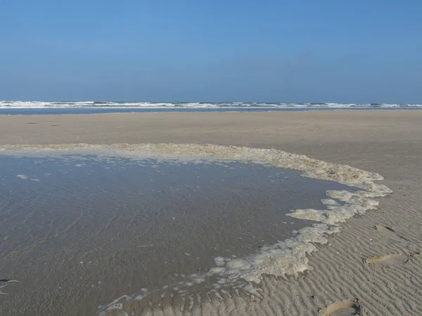 Alman kuzey denizindeki Juist Adası