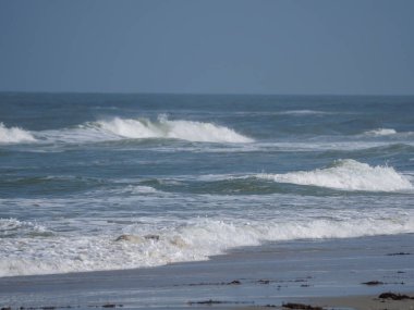 Alman kuzey denizindeki Juist Adası