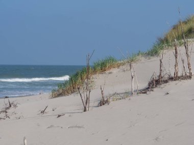 Alman kuzey denizindeki Juist Adası