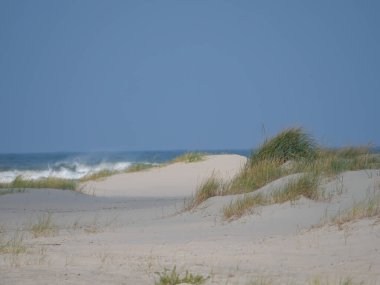 Alman kuzey denizindeki Juist Adası