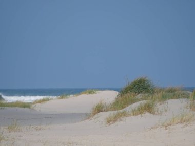 Alman kuzey denizindeki Juist Adası