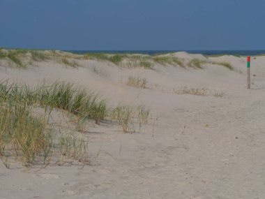 Alman kuzey denizindeki Juist Adası