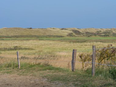 Alman kuzey denizindeki Juist Adası