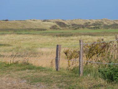 Alman kuzey denizindeki Juist Adası
