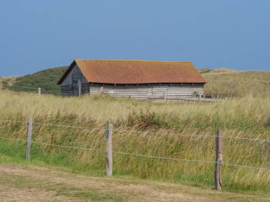 Alman kuzey denizindeki Juist Adası
