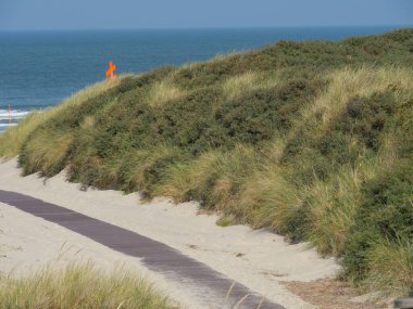 Alman kuzey denizindeki Juist Adası