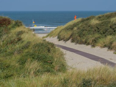 Alman kuzey denizindeki Juist Adası
