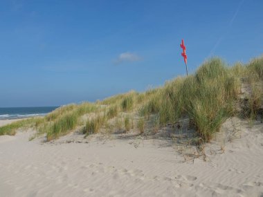 Alman kuzey denizindeki Juist Adası