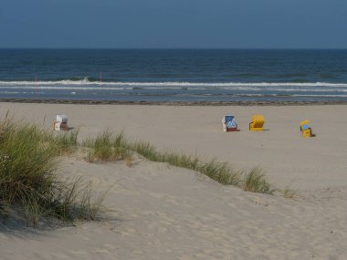 Alman kuzey denizindeki Juist Adası