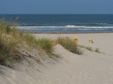 Alman kuzey denizindeki Juist Adası