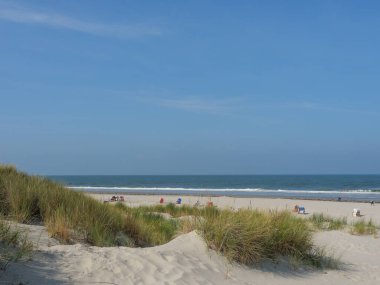 Alman kuzey denizindeki Juist Adası