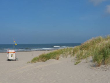 Alman kuzey denizindeki Juist Adası