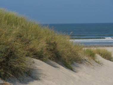 Alman kuzey denizindeki Juist Adası