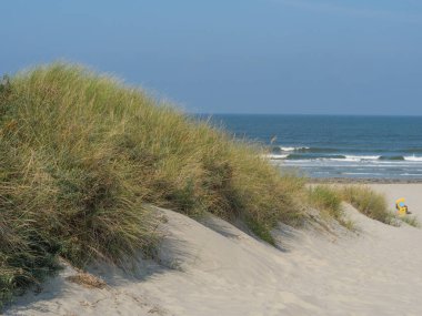 Alman kuzey denizindeki Juist Adası