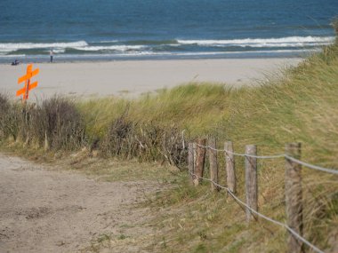 Alman kuzey denizindeki Juist Adası