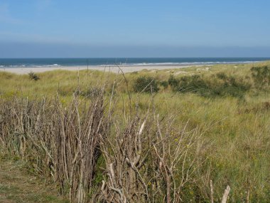 Alman kuzey denizindeki Juist Adası