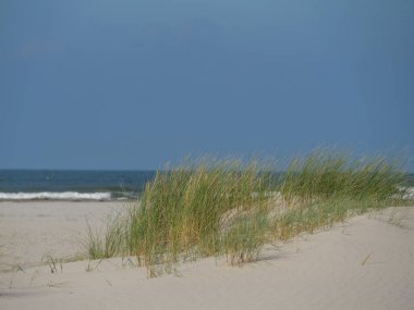 Alman kuzey denizindeki Juist Adası