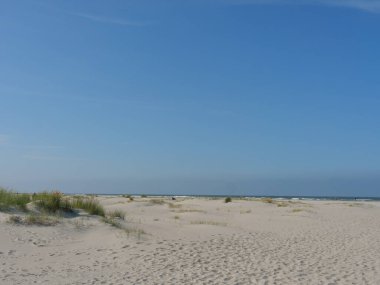 Alman kuzey denizindeki Juist Adası