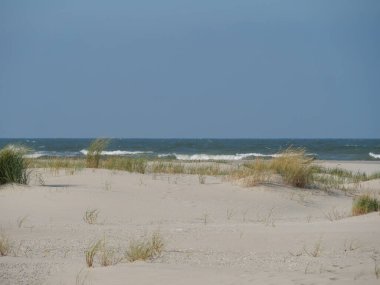 Alman kuzey denizindeki Juist Adası