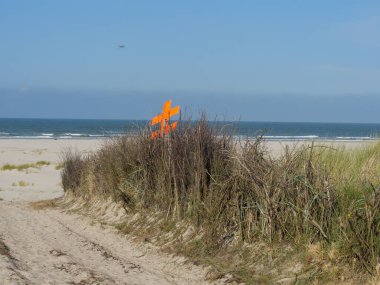 Alman kuzey denizindeki Juist Adası