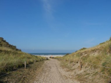Alman kuzey denizindeki Juist Adası