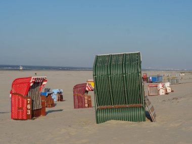 Alman kuzey denizindeki Juist Adası