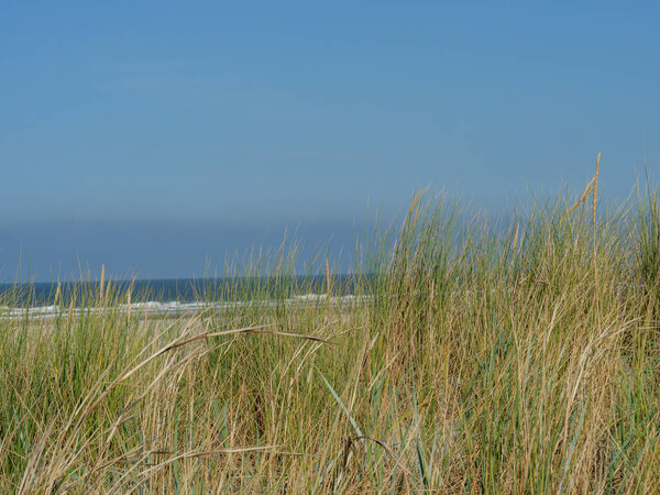 Juist island in the german north sea