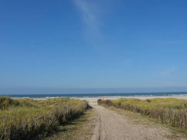 Insel Juist Der Deutschen Nordsee — Stockfoto