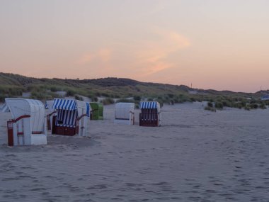 Alman kuzey denizindeki Juist Adası